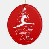 Jede Tanzmöglichkeit Keramikornament (Links)