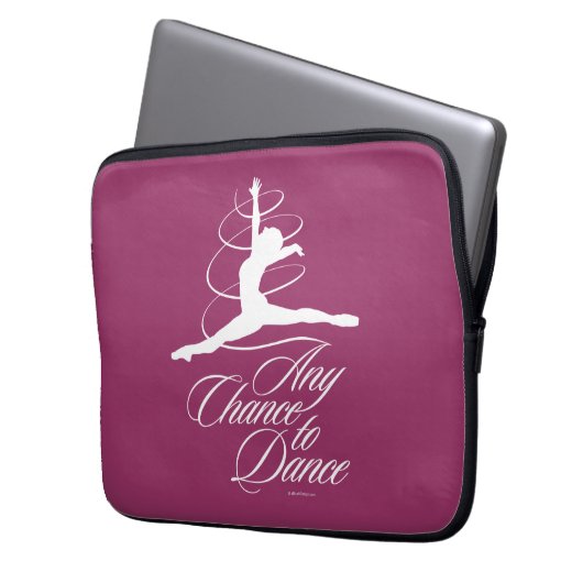 Jede Tanzmöglichkeit Laptopschutzhülle (Vorderseite Links)