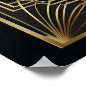 JEDE VERANSTALTUNG - 20er-Jahre-Begrüßungszeichen Poster (Ecke)