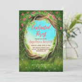 JEDE VERANSTALTUNG - Einladung des verzauberten Wa (Stehend Vorderseite)