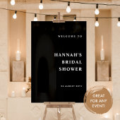 Jede Veranstaltung, elegant und modern Willkommen  Acrylschild