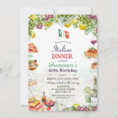 JEDE VERANSTALTUNG - Italienisches Abendessen Einl Einladung (Vorderseite)