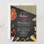 JEDE VERANSTALTUNG - Italienisches Abendessen Einl Einladung (Vorderseite)