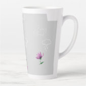 Jede Wolke Hochheben Sprichwort Latte Tasse (Rechts)