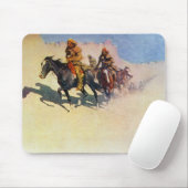 Jedediah Smith, der seine Weise über der Wüste Mousepad (Mit Mouse)