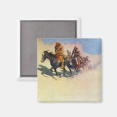 Jedediah-Smith macht sich den Weg durch die Wüste Magnet (Vorderseite/Rückseite)