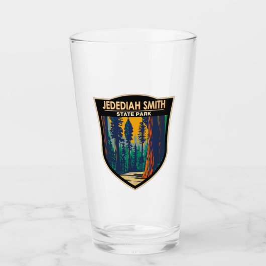 Jedediah Smith Redwoods Staat Park California Glas (Vorderseite)