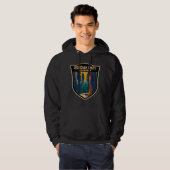 Jedediah Smith Redwoods Staat Park California Hoodie (Vorne ganz)