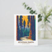 Jedediah Smith Redwoods Staat Park California Postkarte (Stehend Vorderseite)