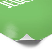 Jedediah Smith Redwoods Staat Park Poster (Ecke)