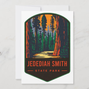 Jedediah Smith Staat Park Feiertagskarte