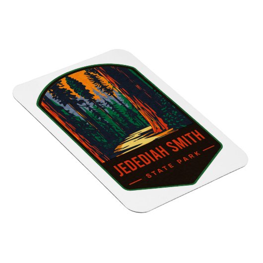 Jedediah Smith Staat Park Magnet (Rechte Seite)