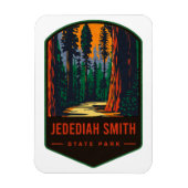 Jedediah Smith Staat Park Magnet (Vertikal)