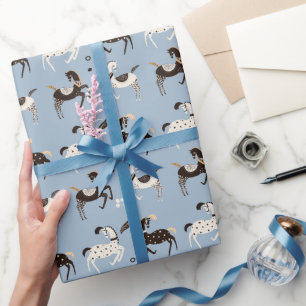Jedem Anlass für Wanderrodeln Geschenkpapier