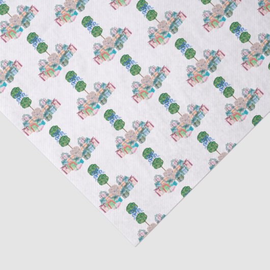 Jeden Anlaß Chinoiserie Ginger Jar Topiary Seidenpapier (Ausschnitt)