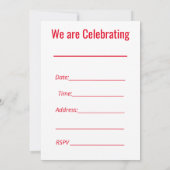 Jeden Anlaß der Einladung (Rückseite)