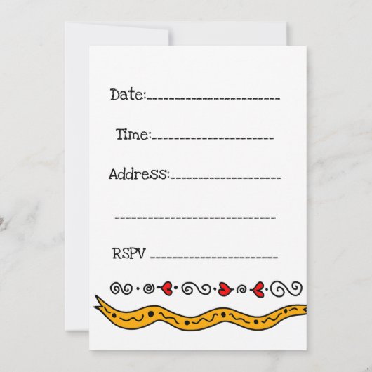 Jeden Anlaß der Einladung (Rückseite)