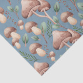 Jeden Anlaß Dusty Blue Eucalyptus Forest Mushroom Seidenpapier (Detail)