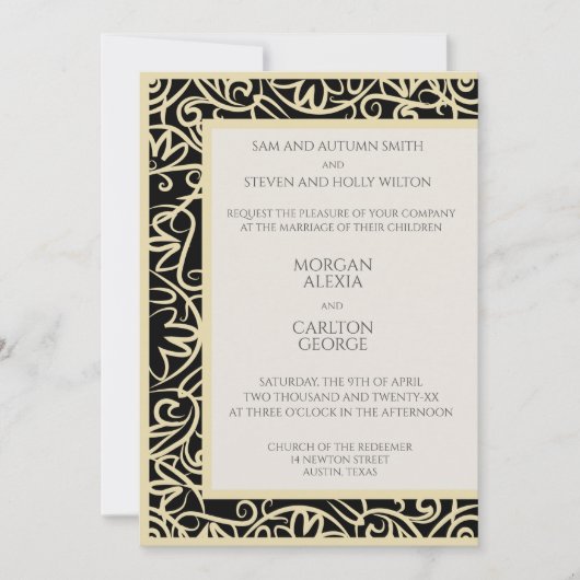 Jeden Anlaß Einladung (Vorderseite)