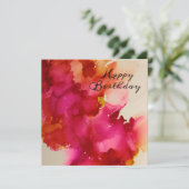 jeden Anlass Flachkarte Dankeskarte (Stehend Vorderseite)