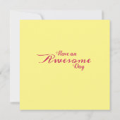 jeden Anlass Flachkarte Dankeskarte (Rückseite)