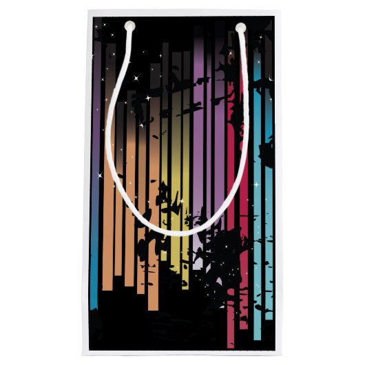 Jeden Anlaß Grunge Geschenktasche Kleine Geschenktüte (Vorderseite)