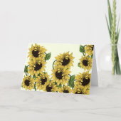 Jeden Anlaß-Grußkarte für Sonnenblumen Karte (Vorderseite)