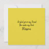 Jeden Anlaß-Merkkarte Dankeskarte (Rückseite)