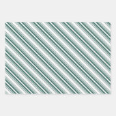 Jeden Anlaß Orange und Türkis Geschenkpapier Set (Vorderseite 2)