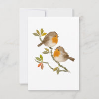 Jeden Anlaß Robin Birds Note Card