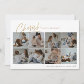 Jeden Augenblick eine moderne Collage aus Foto her Karte (Vorderseite)