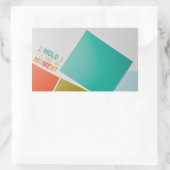 Jeden Augenblick einprägen: Aufkleber "Mold the Mo (Tasche)