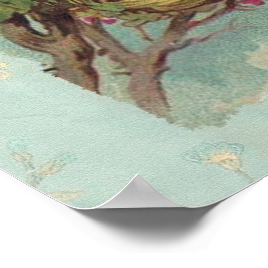 Jeden Augenblick herrichten Poster (Ecke)