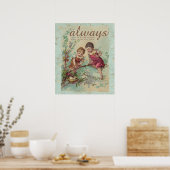 Jeden Augenblick herrichten Poster (Küche)