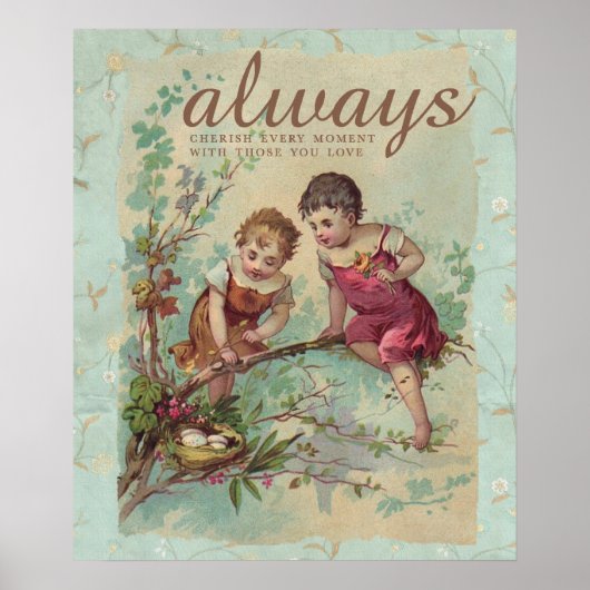 Jeden Augenblick herrichten Poster (Vorne)