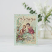 Jeden Augenblick herrichten Postkarte (Stehend Vorderseite)