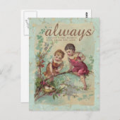 Jeden Augenblick herrichten Postkarte (Vorne/Hinten)