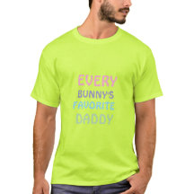 Jeden Bunny Lieblings-Daddy-T - Shirt