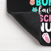 Jeden Bunny's Lieblings-Schulkur Kurse Funny Oster Mousepad (Ecke)