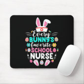 Jeden Bunny's Lieblings-Schulkur Kurse Funny Oster Mousepad (Mit Mouse)