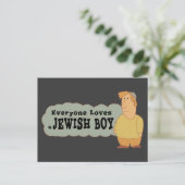 Jeden ein jüdischer Junge Postkarte (Stehend Vorderseite)