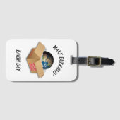 JEDEN ERDTAG MACHEN GEPÄCKANHÄNGER (Vorderseite (Horizontal))