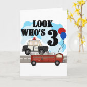 Jeden Heroes 3. Geburtstag Tshirts und Geschenke Karte (Gelbe Blume)