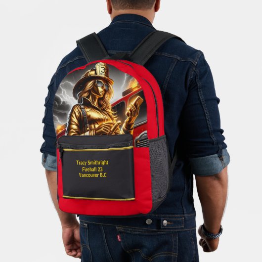 Jeden Heroes Golden Firefights Call Bedruckter Rucksack (Insitu (Modell))