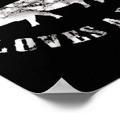 Jeden Hintern Liebe ein Rub Funny Men Schweinchen Poster (Ecke)