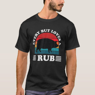Jeden Hintern Liebe eine Rub Funny GRILLEN Barbequ T-Shirt