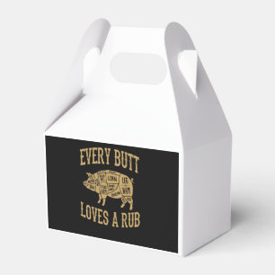 Jeden Hintern Lieben ein gutes Rub Funny Pig Schwe Geschenkschachtel