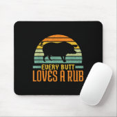 Jeden Hintern Lieben ein rauchfreies Fleisch Schwe Mousepad (Mit Mouse)
