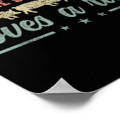 Jeden Hintern Lieben ein Rub Pitmaster Smoker Gril Poster (Ecke)