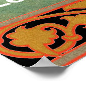 Jeden Hintern Lieben ein Rub-Poster Poster (Ecke)